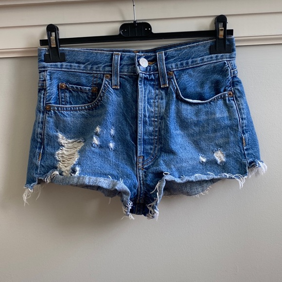 Re/DoneOriginals Denim Cutoff Shorts